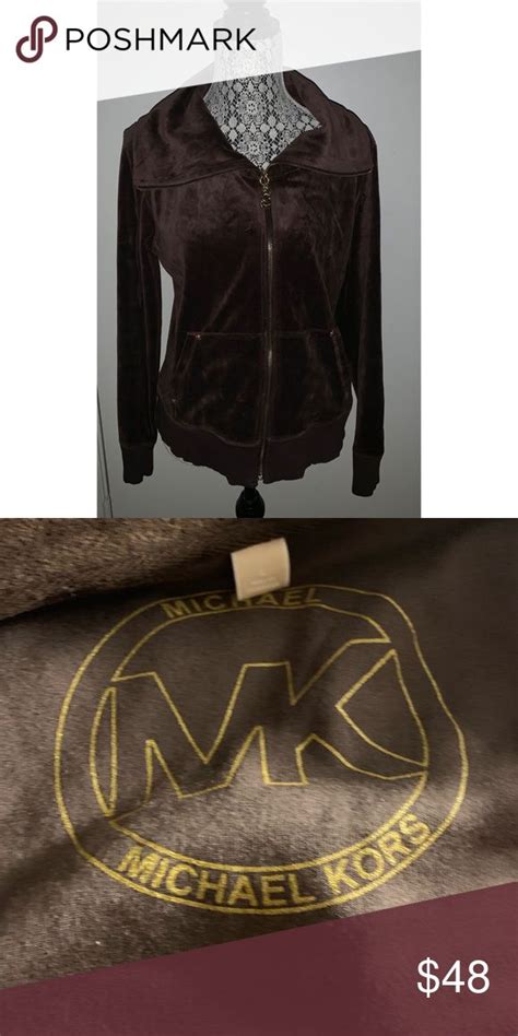 michael kors cropped sweater|Michael Kors velour sweatsuit.